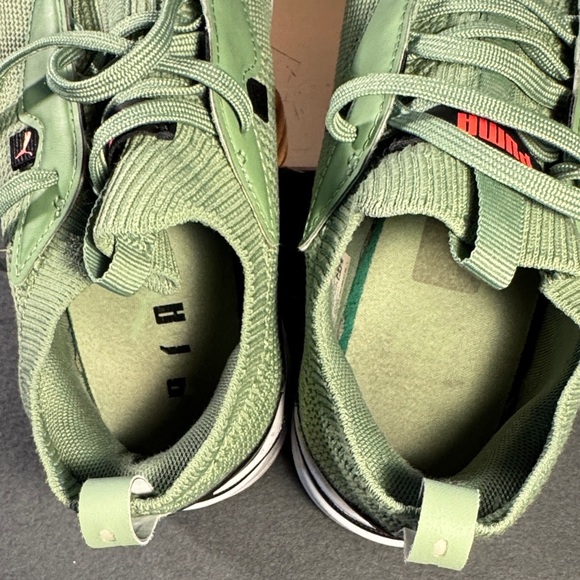 Puma Green and Black Athletic Shoes - Picture 7 of 8